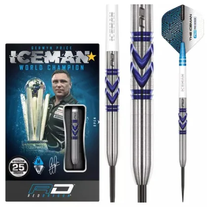 DART SZETT STEEL RED DRAGON GERWYN PRICE AVALANCHE-PRO, 23g 90%