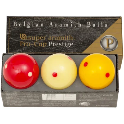 golyókészlet Karambol Aramith Pro-Cup Prestige 61,5mm