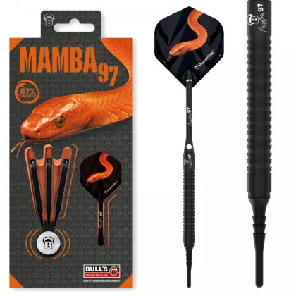 Dart szett BULL'S Mamba-97 M2 Soft 16g 97%