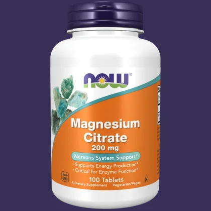 Magnesium Citrate 200 mg - 100 Tablets