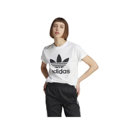 Női rövid ujjú póló ADIDAS ORIGINALS TREFOIL TEE-IK4036-white