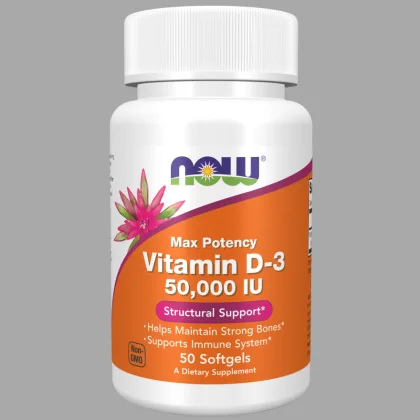 D-3 50,000 IU - 50 Softgels