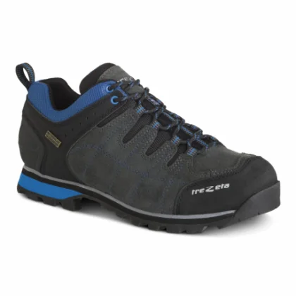 Férfi alacsony túracipő TREZETA Hurricane Evo Low Wp, Dark grey Blue