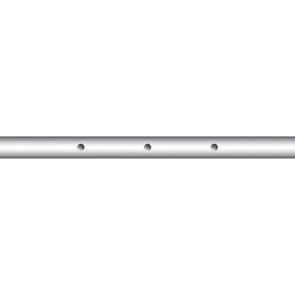 Hármas csocsó rúd, 13 mm-es átmérővel, játékos nélkül, 90 cm-es