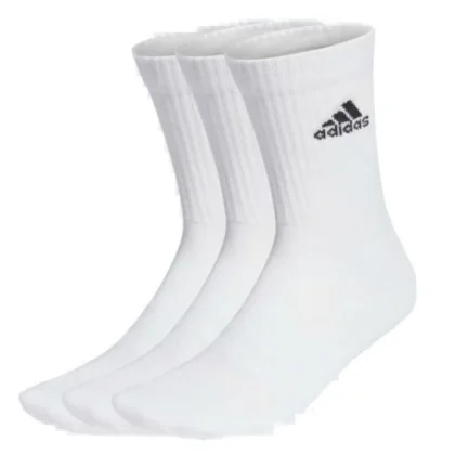 Zoknik ADIDAS 3 PACK - CUSH CRW 3PP-WHITE BLACK