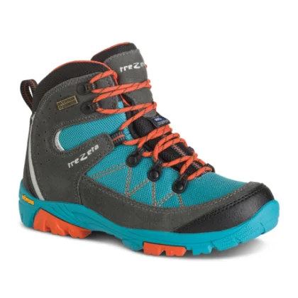 Junior magas túracipő TREZETA Cyclone Wp Jr, Teal Orange