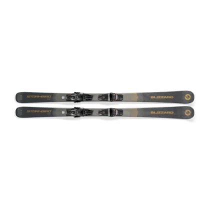 Síelők - pályás síelés kötéssel BLIZZARD Stormbird 7.7 + TPC 11 DEMO, black gold