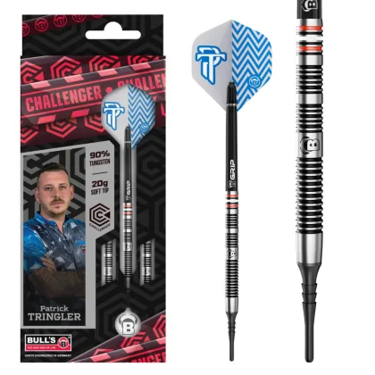 Dart szett Bull's Patrick Tringler Challenger, soft, 20g, 90%