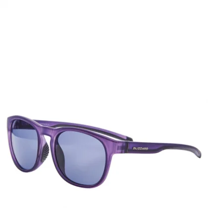 Napszemüvegek BLIZZARD Sun glasses PCSF706130, rubber trans. dark purple, 60-14-133