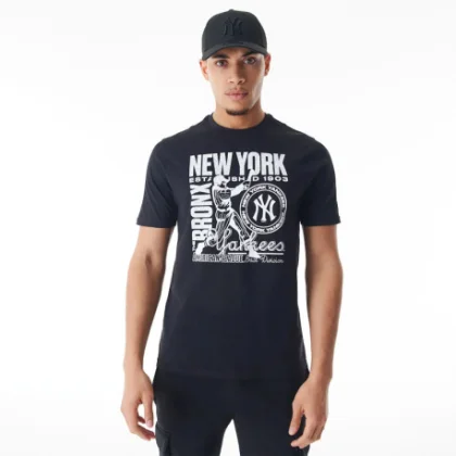 Rövid ujjú póló NEW ERA MLB Distressed graphic NEYYAN