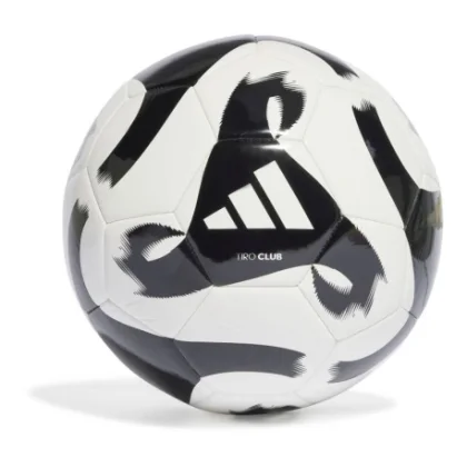 Futball labda ADIDAS TIRO CLB WHITE BLACK