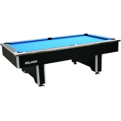 pool biliárd asztal Northstar Orlando 7', fekete (3 féle választható posztószínnel)