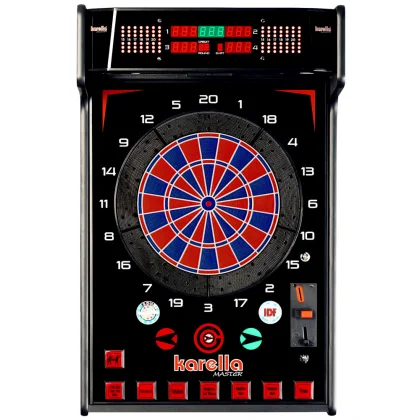Dart gép Karella E-Master 4 pályás érmés (üzemeltetési célra is)