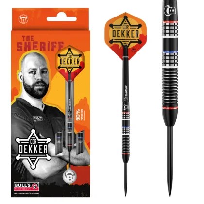 Dart szett Bull's Cor Dekker, steel, 23g, 90%