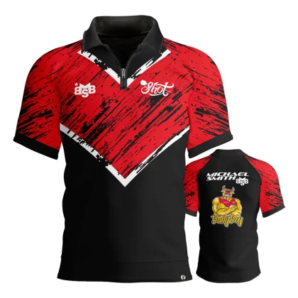 dart mez Shot Michael Smith Red Strip TP 2026, S-XXL méretekig