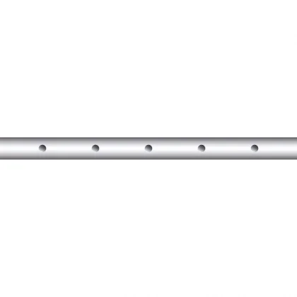 Ötös csocsó rúd, 13 mm-es átmérővel, játékos nélkül, 83,5 cm-es