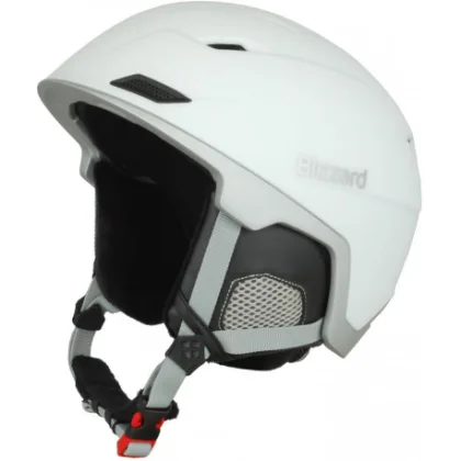Női síbaleset sisak BLIZZARD W2W Double ski helmet, white matt silver