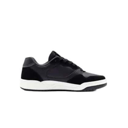 Férfi szabadidőcipő SKECHERS Koopa Court Volley Low Varsity black