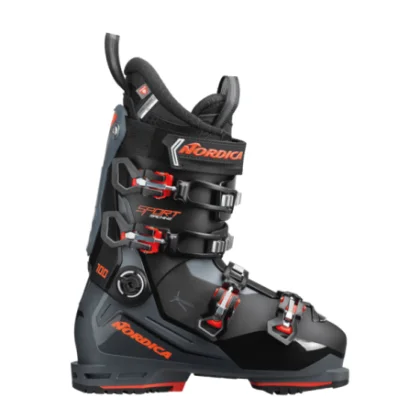 Férfi sícipők lesiklópályára - on piste NORDICA SPORTMACHINE 3 100 (GW)-BLACK-GREY-RED