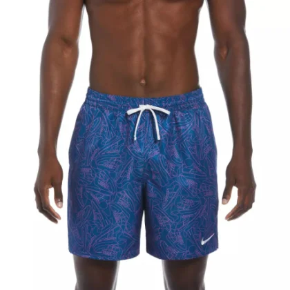 Férfi fürdőnadrág NIKE SWIM Sneakers 7 inch -417-Court blue