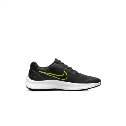 Junior sportcipő (edzőcipő) NIKE Star Runner 3 anthracite green black 2776