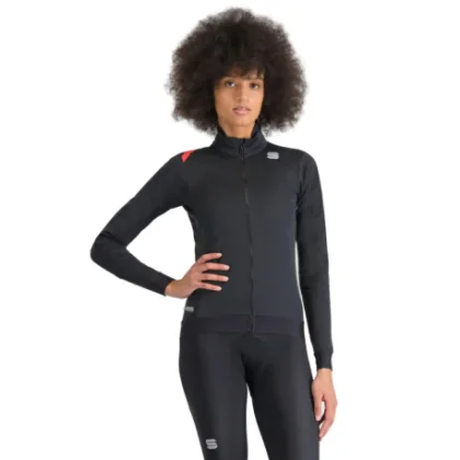 Női kerékpáros dzseki SPORTFUL Fiandre medium w jacket, black