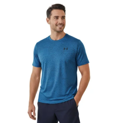 Férfi rövid ujjú edzőpóló UNDER ARMOUR UA Tech Tee Pixelate