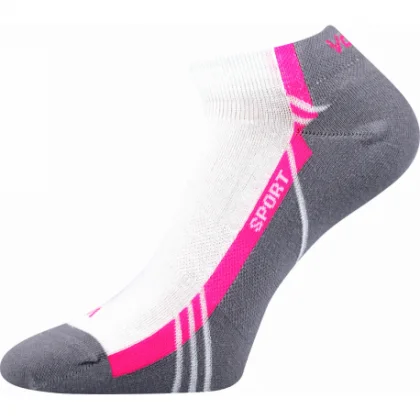 Női futózoknik VOXX 1 PACK-Pinas-white