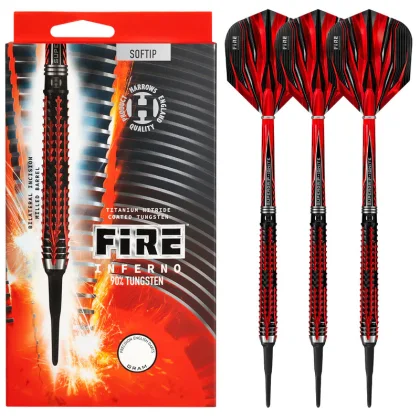 Dart szett Harrows soft 20g, Fire Inferno 90% wolfram