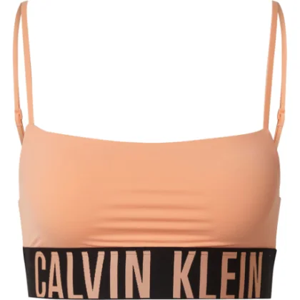Női melltartó CALVIN KLEIN UNLINED BRALETTE-Papaya Punch