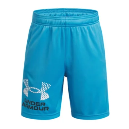 Fiú edzőnadrágok UNDER ARMOUR UA Tech Logo Shorts-BLU