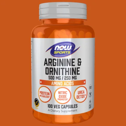 Arginine & Ornithine 500/250 mg - 100 Capsules