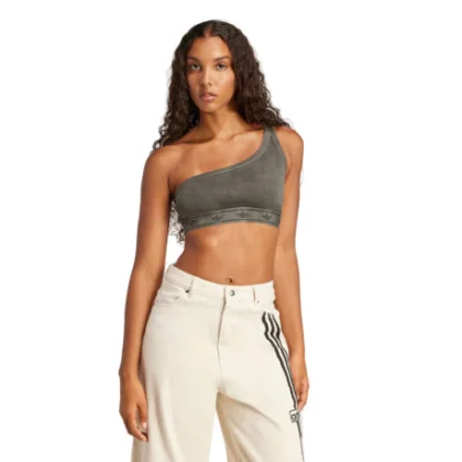Női edzősport melltartó ADIDAS ORIGINALS RIB BRA TOP-JC7558-Black