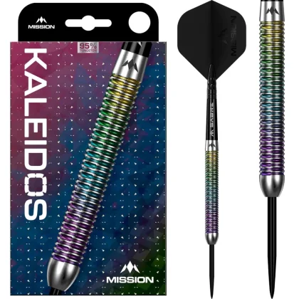 Dart szett steel Mission Kaleidos 23g, 95% gravírozott