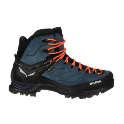 Férfi bokáig érő túracipő SALEWA Mountain Trainer Mid GTX M dark denim black