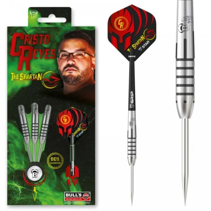 Dart szett BULL'S Cristo Reyes Steel 23g 90%