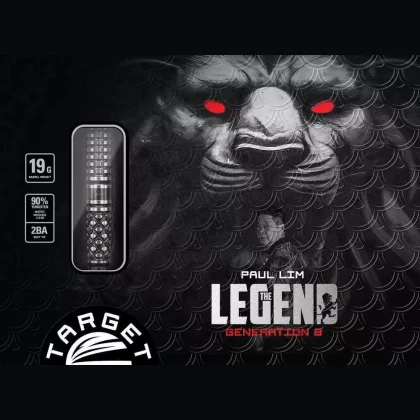 Darts szett soft Target Japan Paul Lim The Legend G8 ,19g 90%
