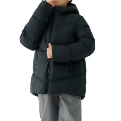 Fiú kabát 4F JUNIOR DOWN JACKET M622-4FJWAW25TDJAM622-20S-DEEP BLACK