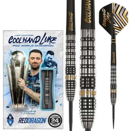 Dart szett steel Red Dragon Luke Humphries Prestige 23g, 90%