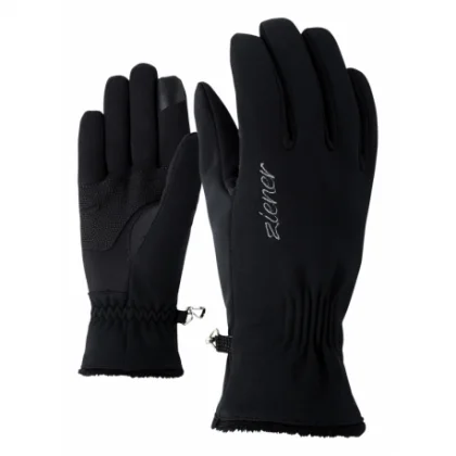Női kesztyűk ZIENER Ibrana-Z Touch-113047-12-Black