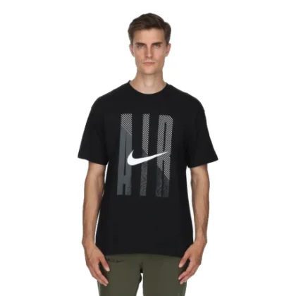 Férfi rövid ujjú póló NIKE M NSW TEE M90 AIR HO25 BLACK