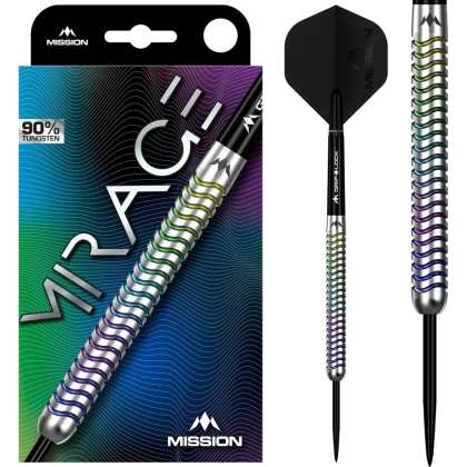 Dart szett steel Mission Mirage 25g, 90% gravírozott