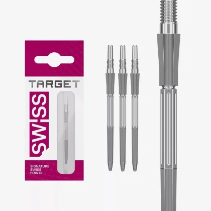 Darts fémhegy TARGET Swiss Point Elysian Archetype 43, ezüst 35mm