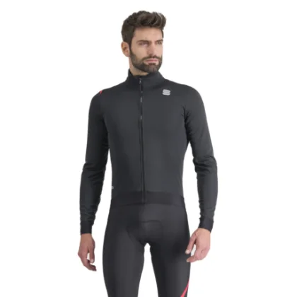 Férfi kerékpáros dzseki SPORTFUL Fiandre pro medium jacket, black
