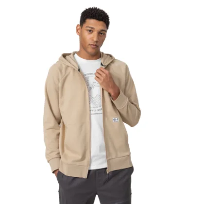 Férfi kapucnis pulóver 4F MENS SWEATSHIRT BLM011-82S-LIGHT BROWN