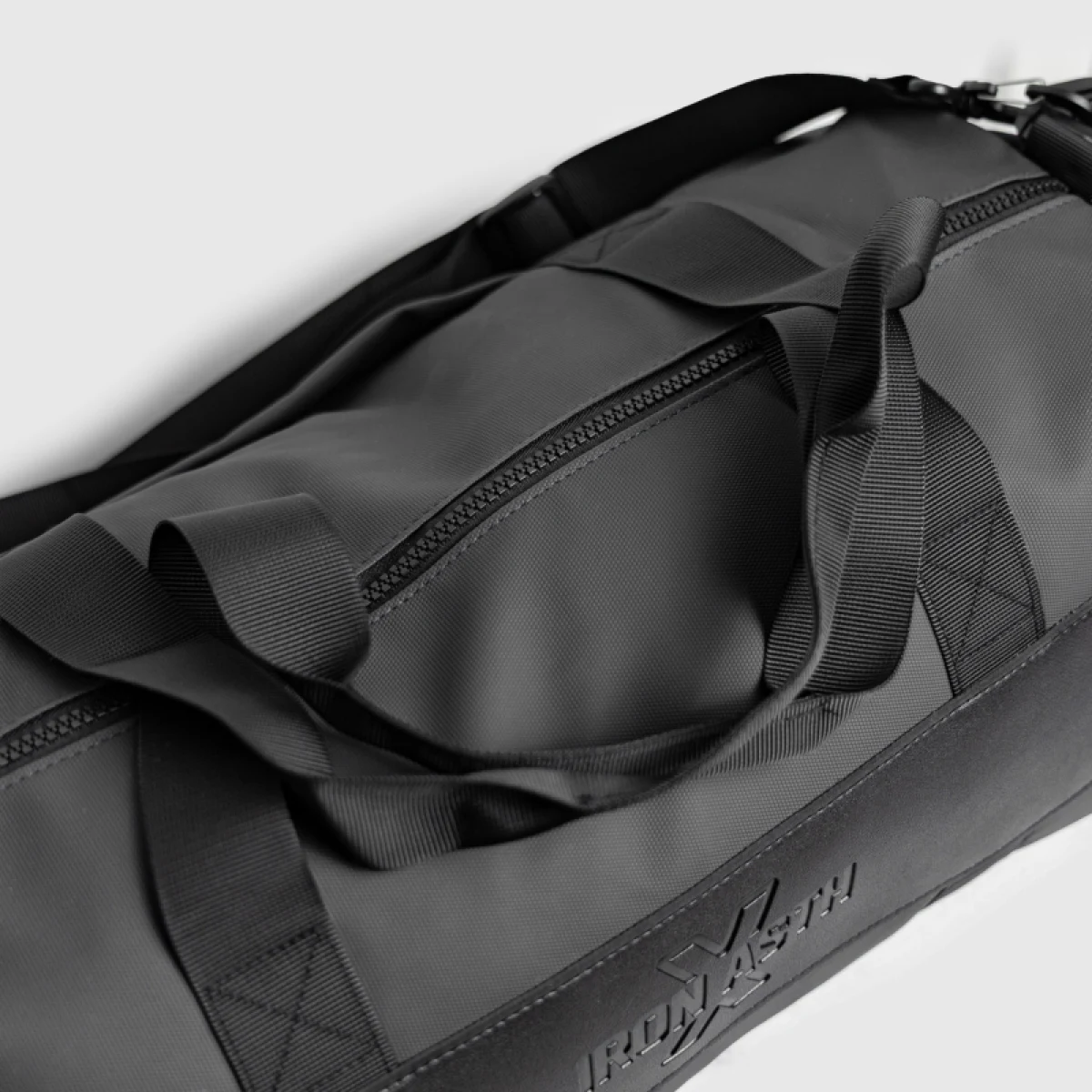 Edzőtermi sporttáska Iron Aesthetics Fusion, szürke · záber 5