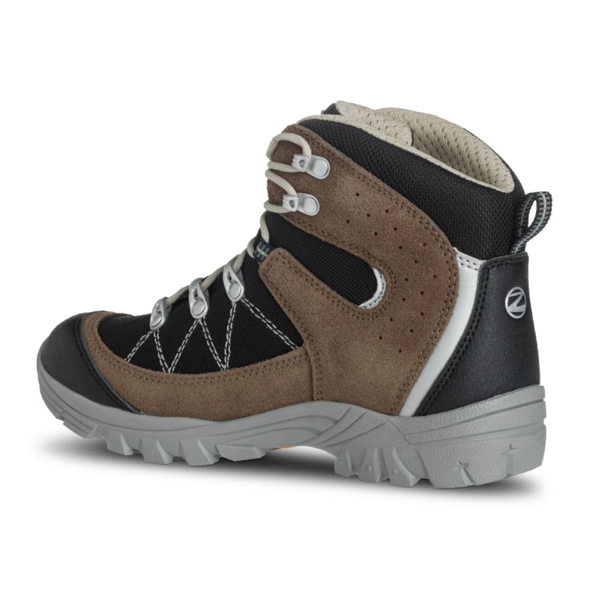 Junior magas túracipő TREZETA Cyclone Wp Jr, Black Brown · záber 2