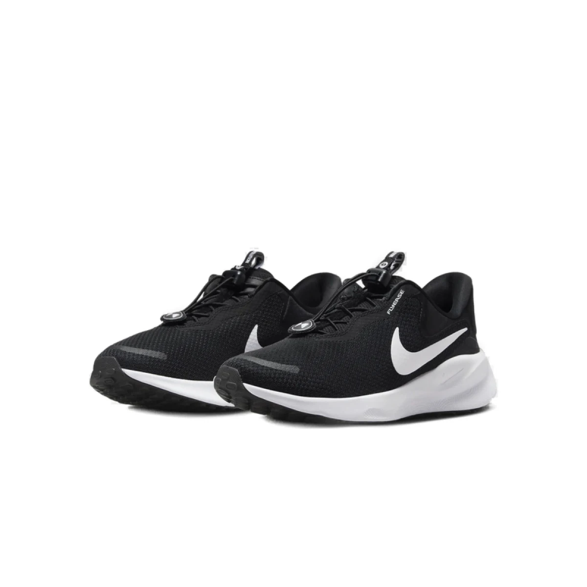 Férfi sportcipők (edzőcipők) NIKE Revolution 7 FlyEase black white · záber 2