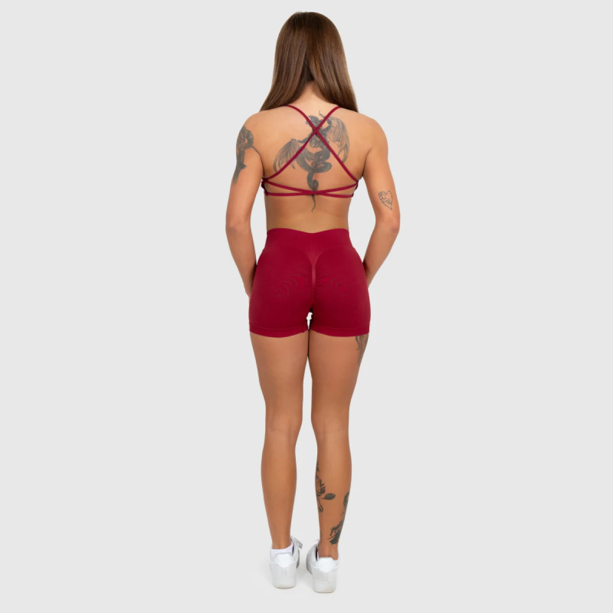 Sportszett Iron Aesthetics Shape, bordó · záber 4
