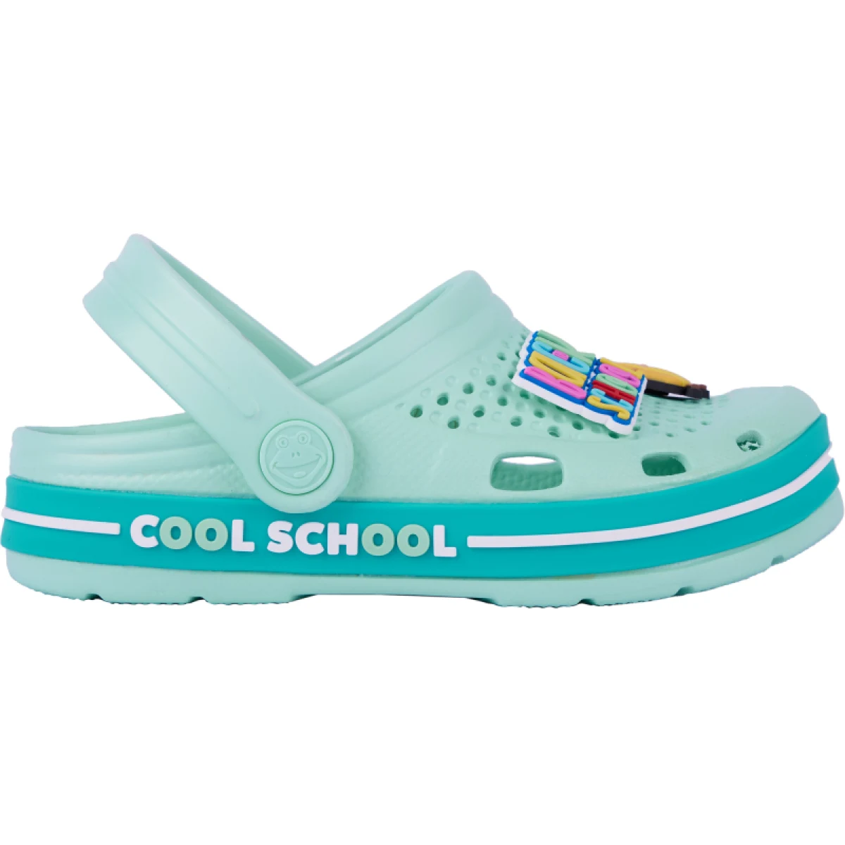Lányi krokszik (szabadidőcipő) COQUI Lindo + Amulet light mint turquoise · záber 2